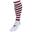 Chaussettes De Football PRO Enfant (Blanc / Bordeaux)