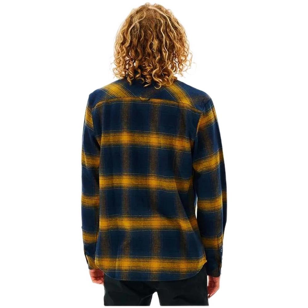 Chemise à manches longues homme Rip Curl Count Jaune 3/5