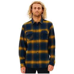 Chemise à manches longues homme Rip Curl Count Jaune