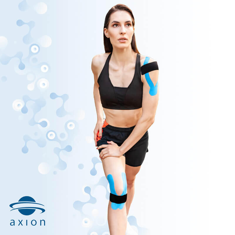 axion kinesiologie tape 6 rollen gemengde set | Waterdicht en huidvriendelijk