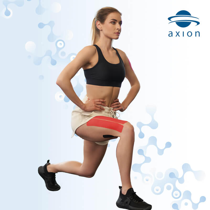 axion Kinesiologie Tapes 6 rouleaux Set de mélange | Imperméable et dermophile