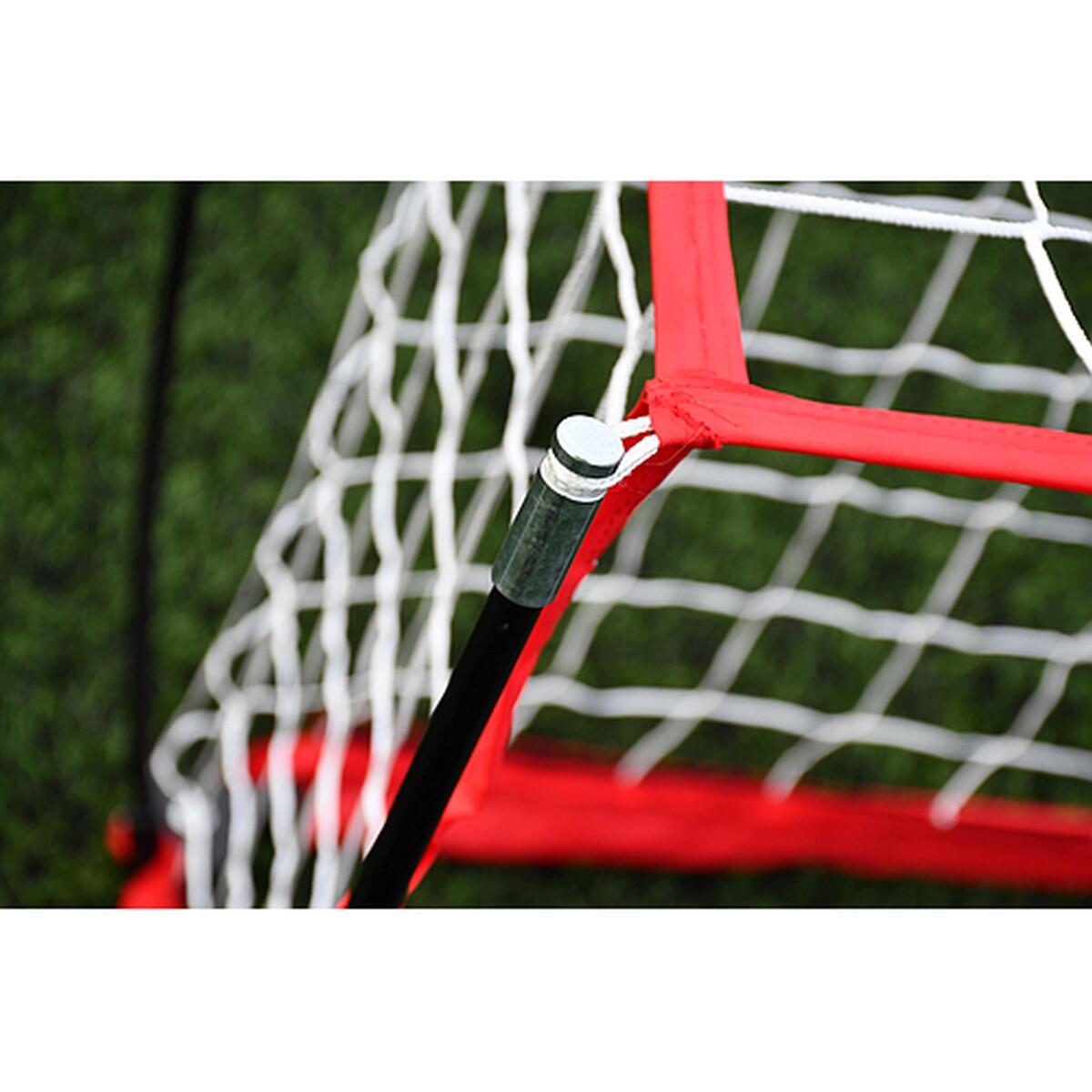 Fußballtor "Pro Flexi" Glasfaser, Stahl Damen und Herren Rot/Weiß/Schwarz 2/4