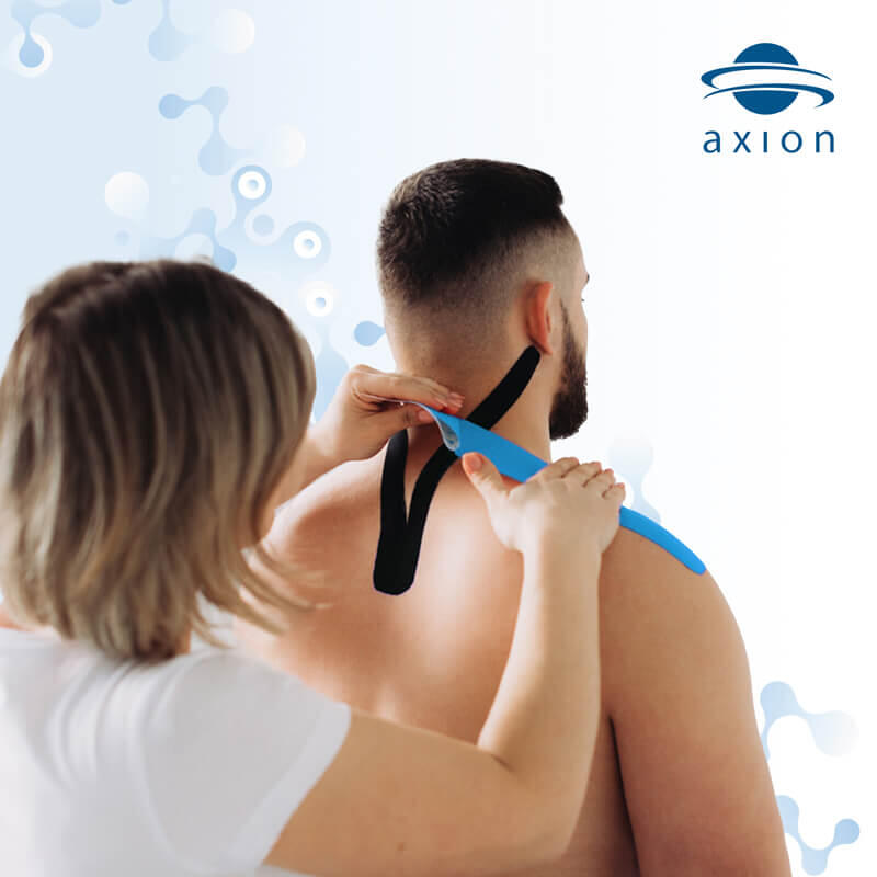 6 cintas kinesiológicas axion | Resistente al agua y respetuosas con la piel