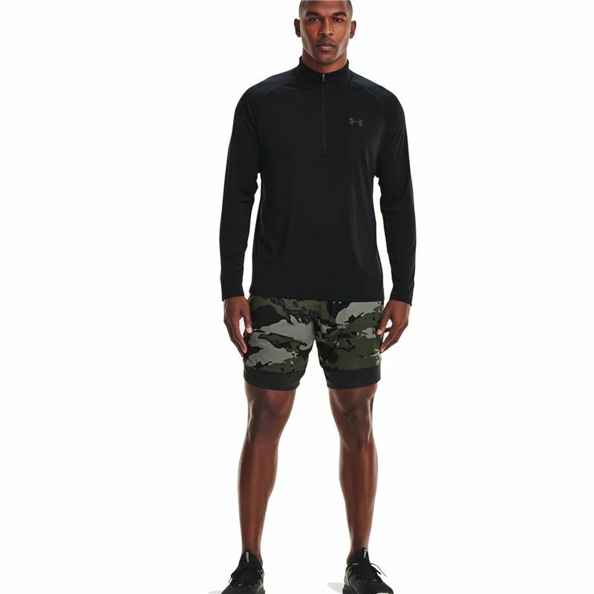 Camicia a Maniche Lunghe Uomo Under Armour Tech Nero 5/7