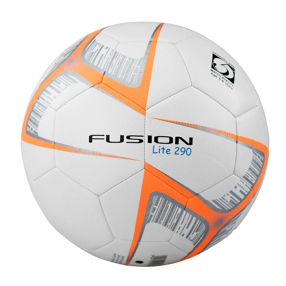 Fusion Lite Football (White/Orange/Black) 2/2