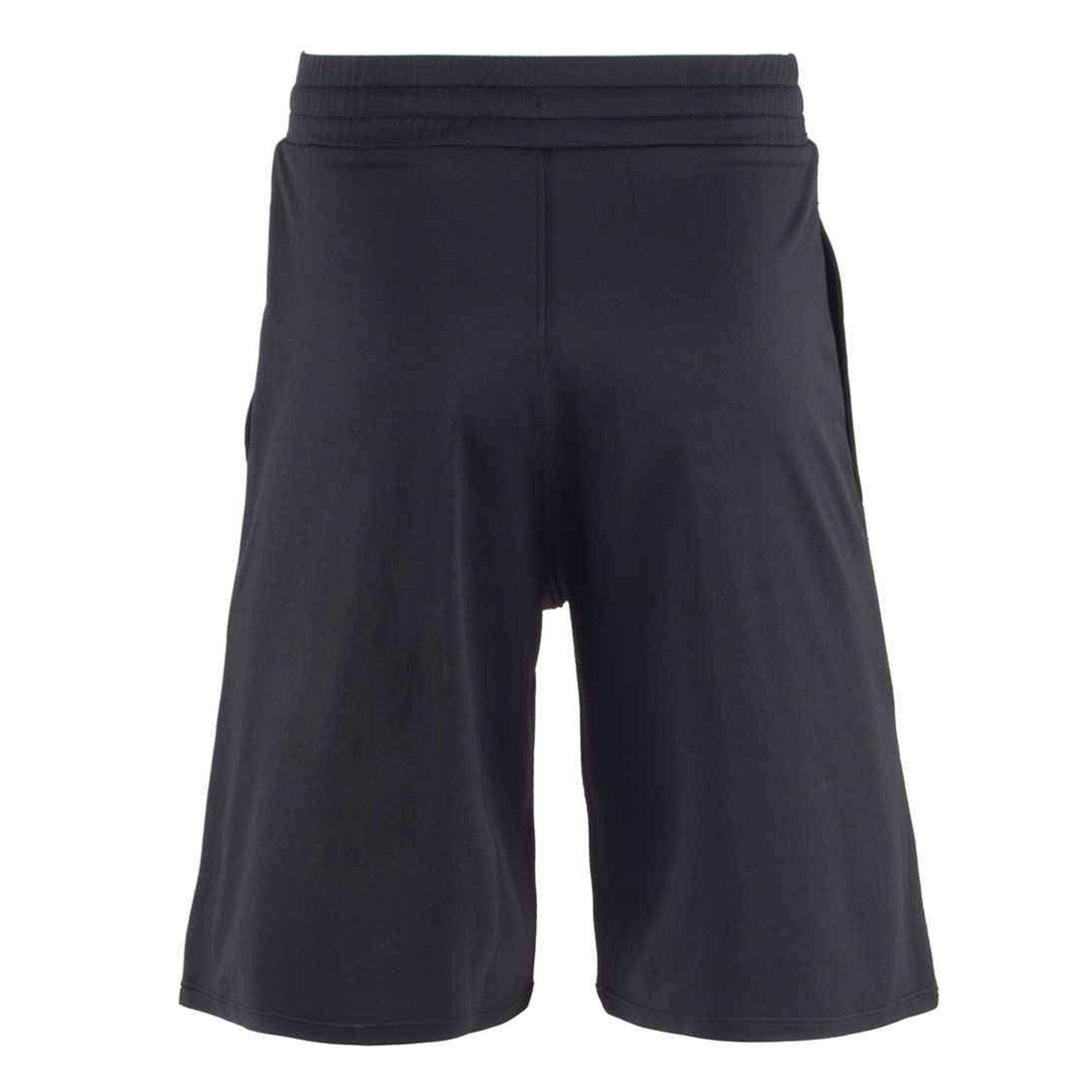 Mens Combat Knee Length Shorts (Black) 2/2