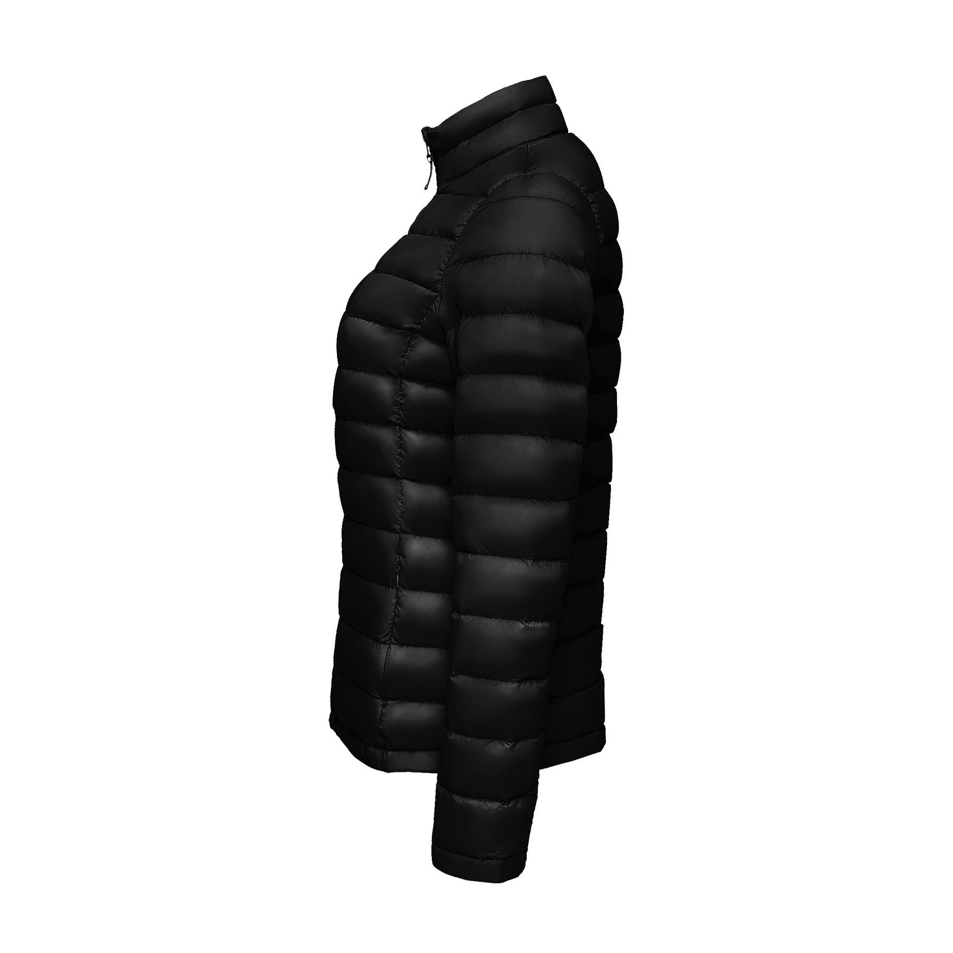 Giacca Imbottita Leggera Donna SOLS Wilson Nero 3/4