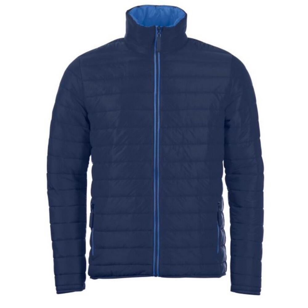 SOL'S Mens Ride Padded Water Repellent Jacket (Navy)