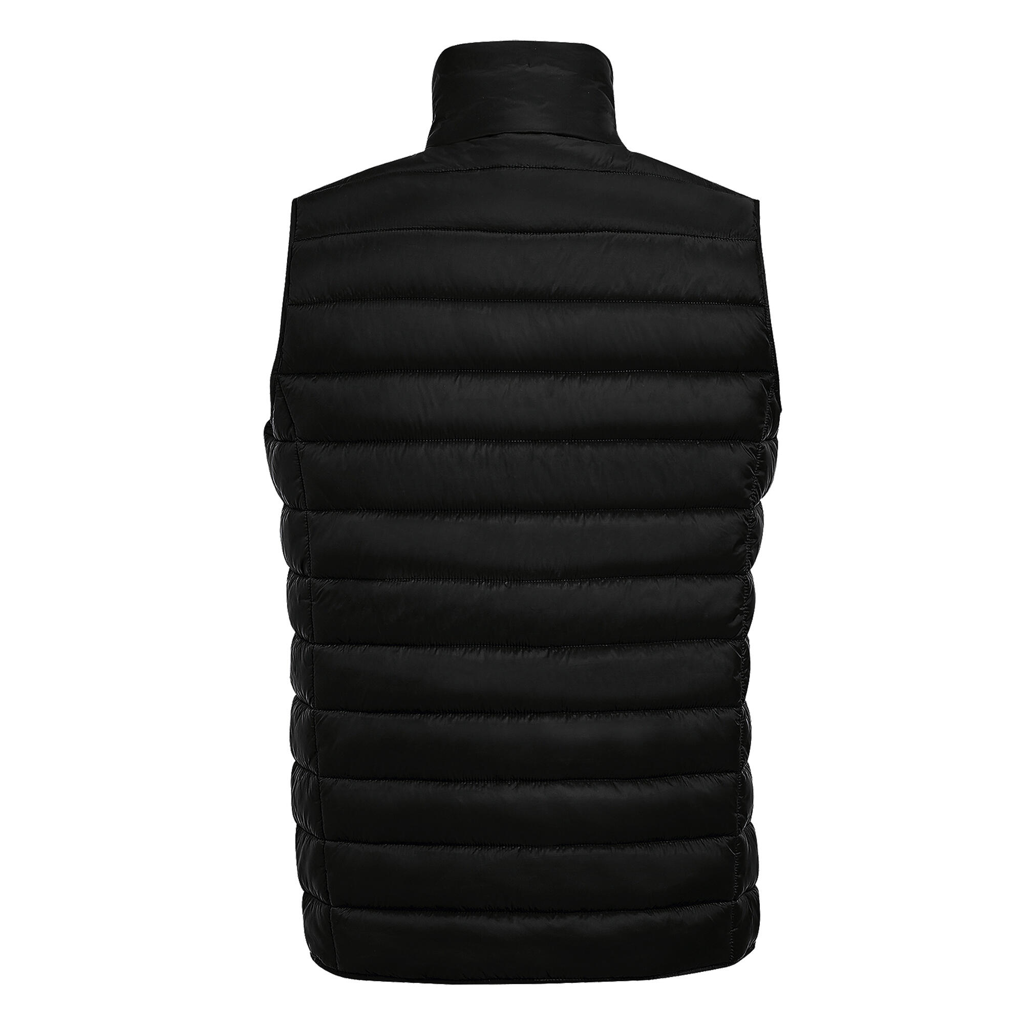 Mens Wave Stepp BodywarmerWeste wasserabweisende Herren Schwarz 2/4