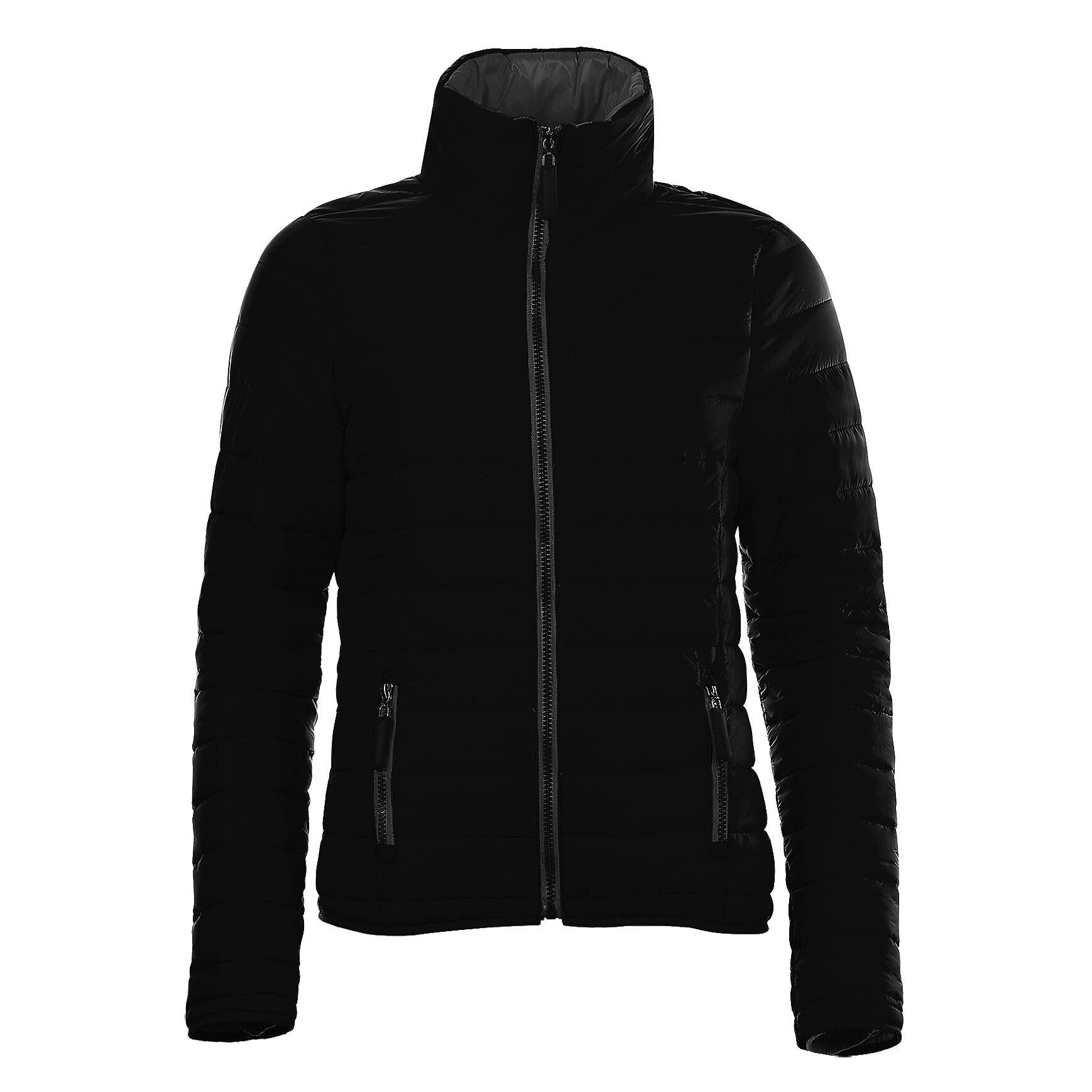 SOL'S Womens/Ladies Ride Padded Water Repellent Jacket (Black)
