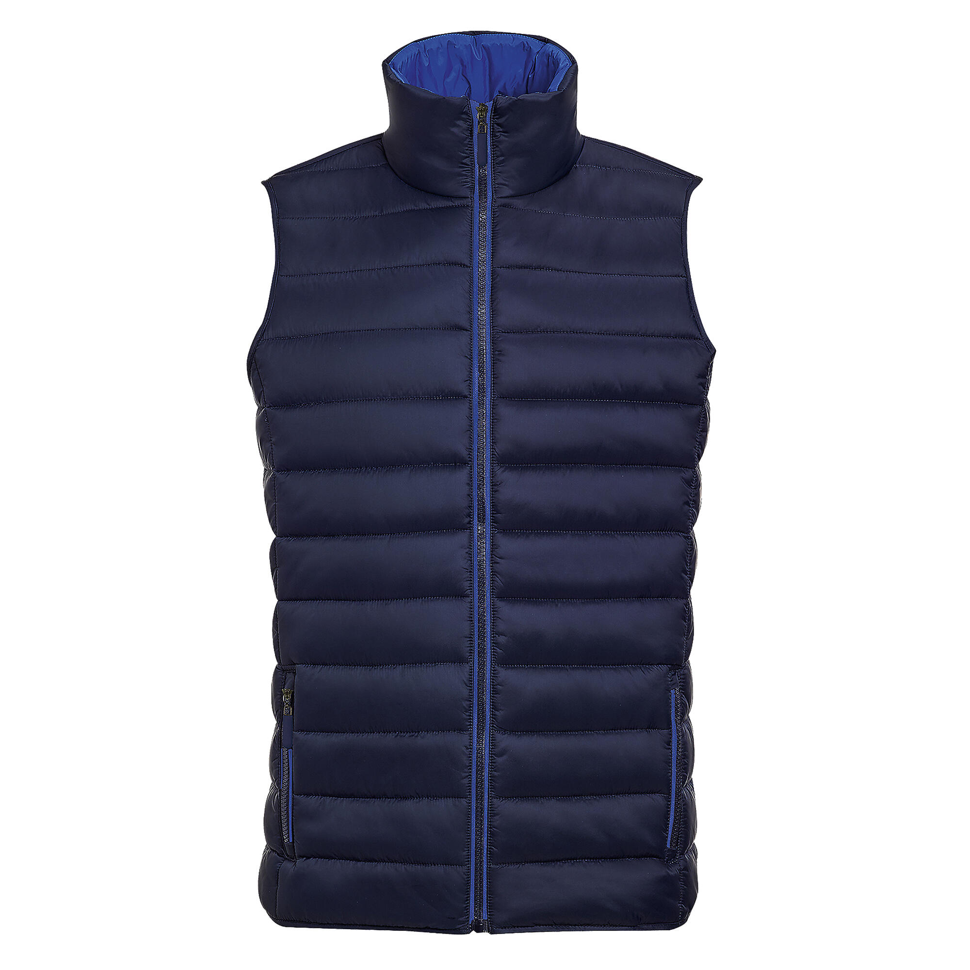 SOL'S Mens Wave Padded Water Repellent Bodywarmer/Gilet (Navy)