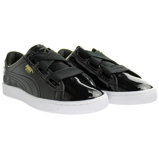 Zapatilla Basket Heart Patent Wn's Talla 36 Negro - 363073-01