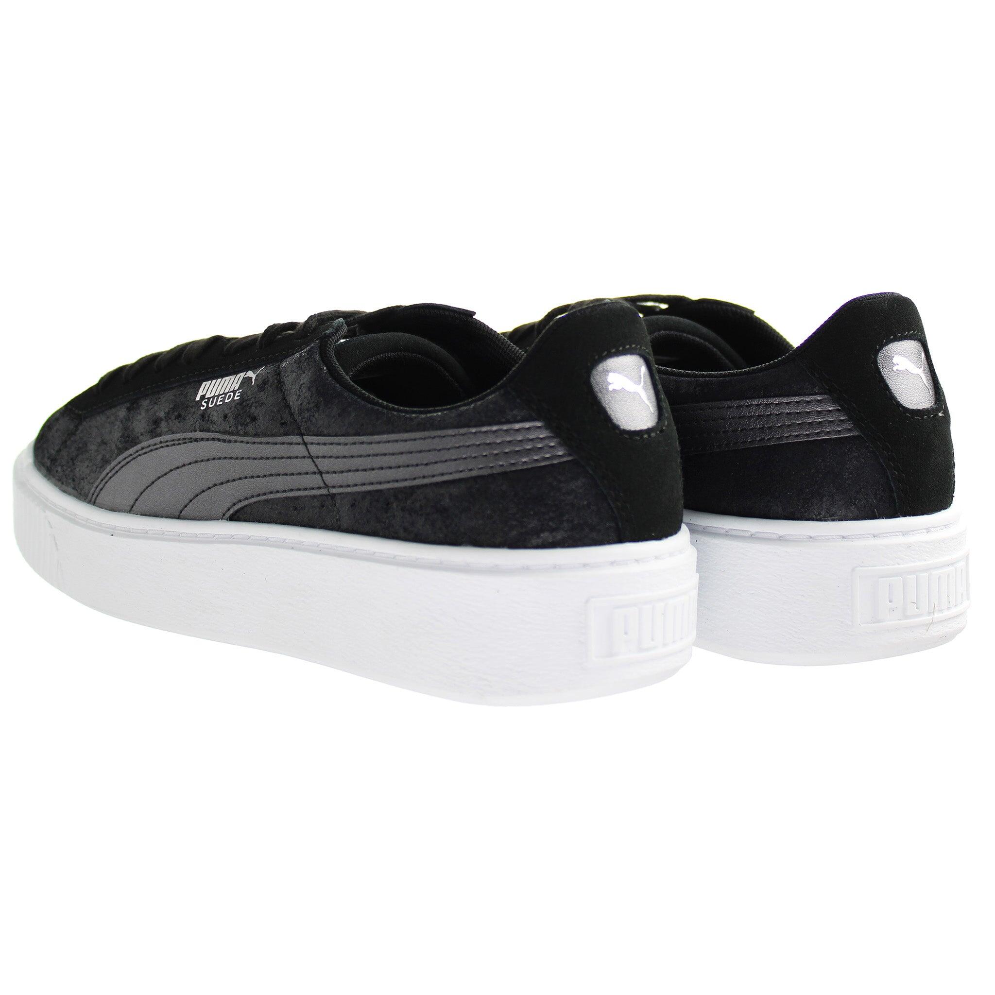 Chaussures Suede Platform Safari Wn's Noir - 364594-03 2/5