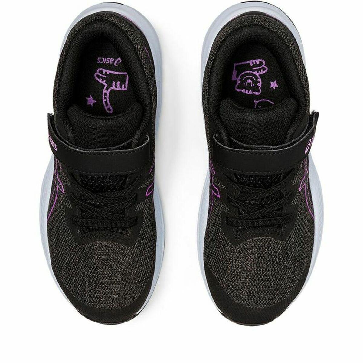 Chaussures de Running pour Enfants Asics GT-1000 11 Noir/Rose 4/5