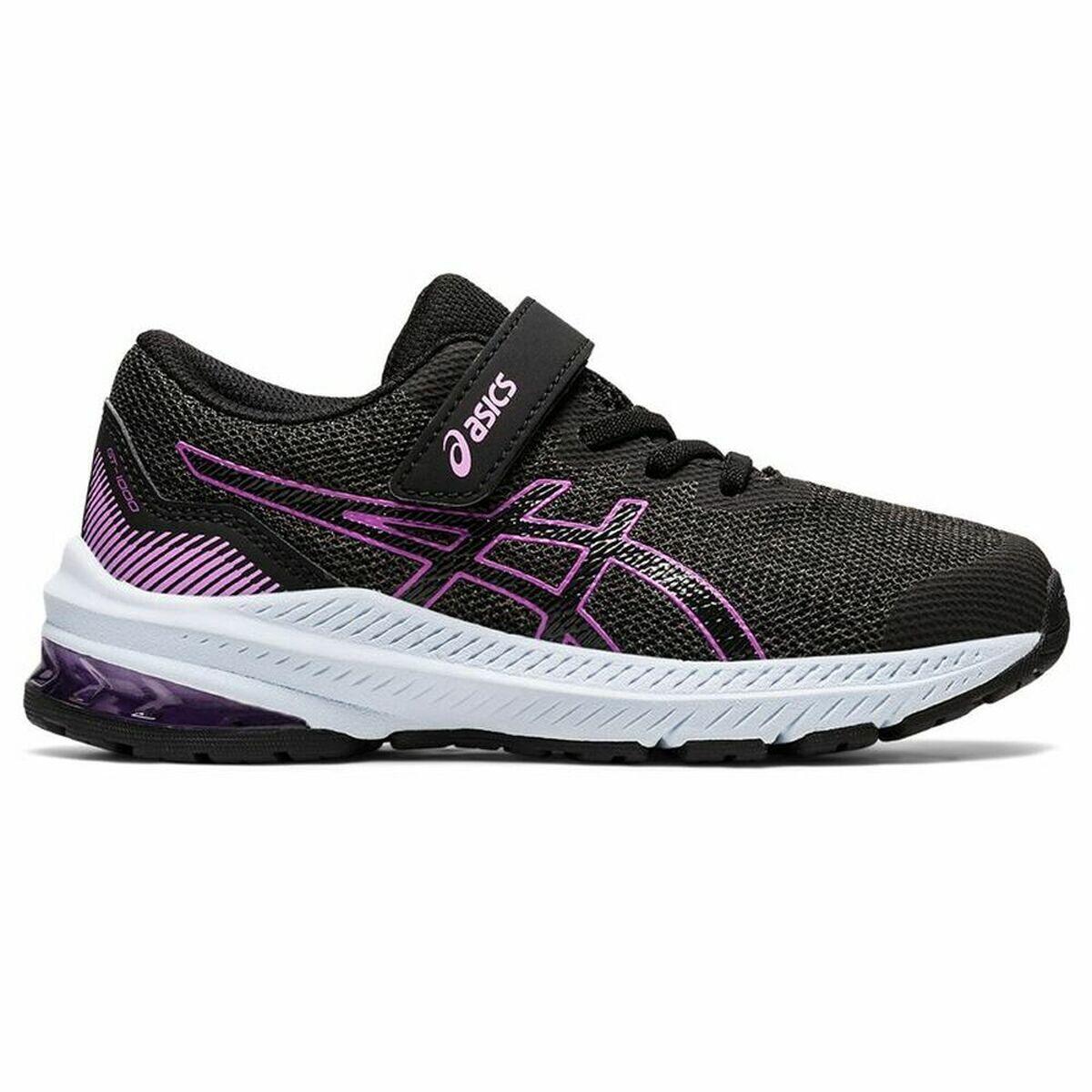 Chaussures de Running pour Enfants Asics GT-1000 11 Noir/Rose 2/5
