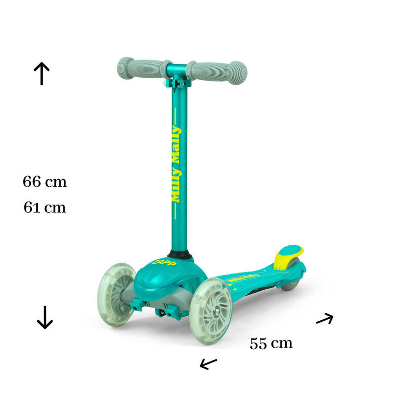 Milly Mally Scooter Zapp Mint