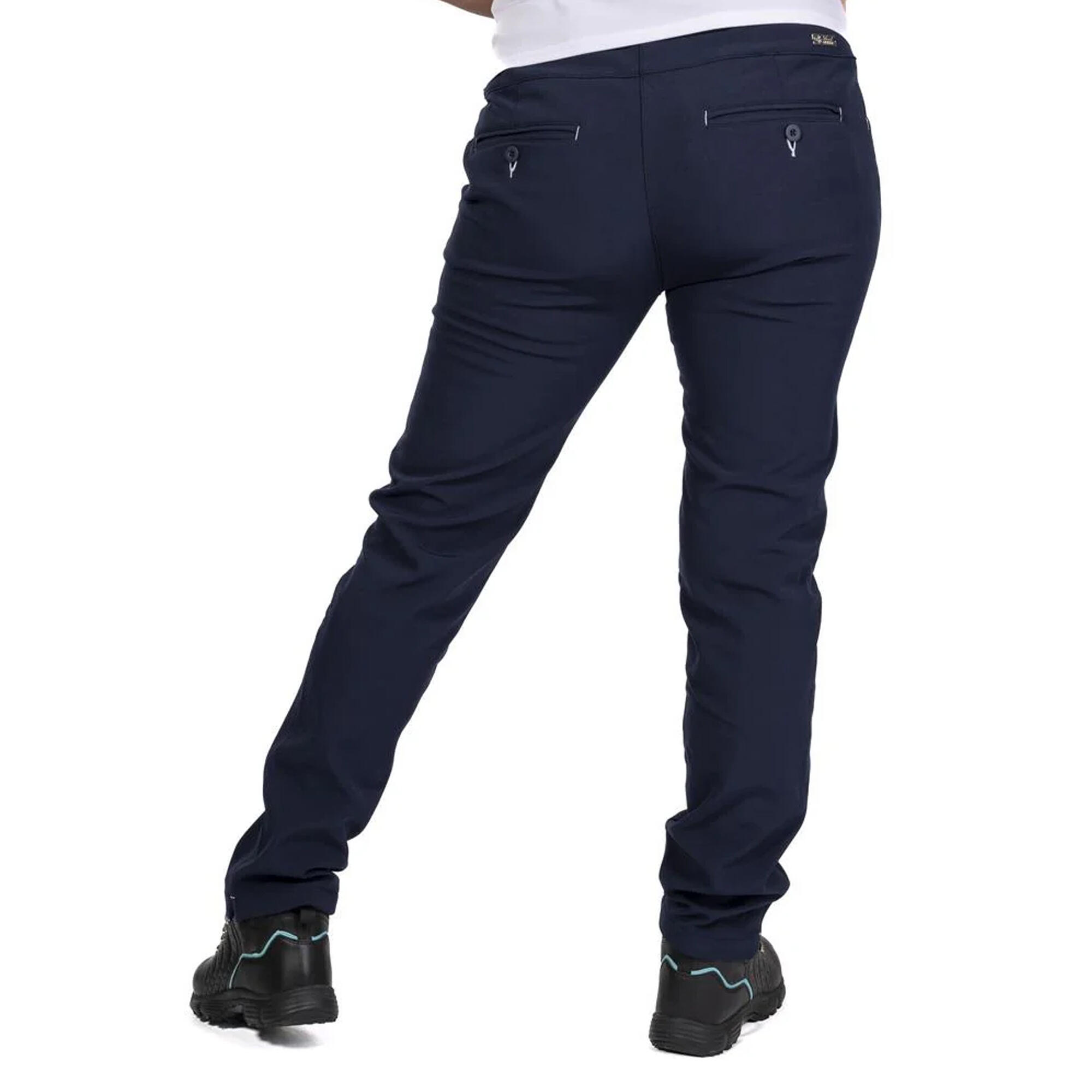Pantalon De Golf Femme (Bleu Marine) 4/4