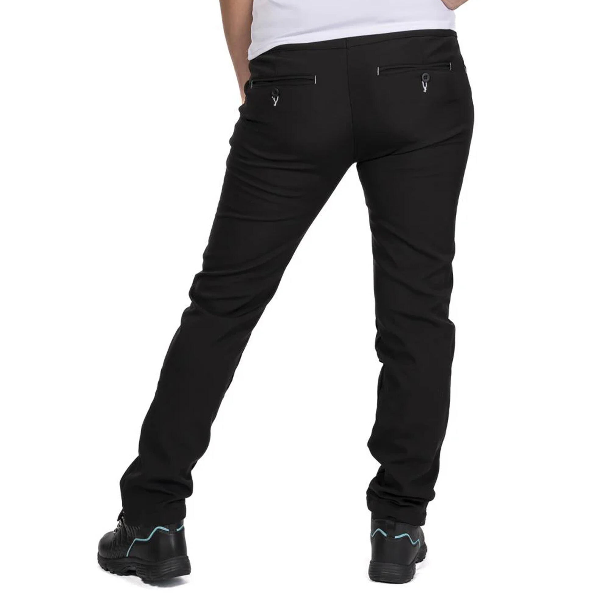 Pantalon De Golf Femme (Noir) 3/4