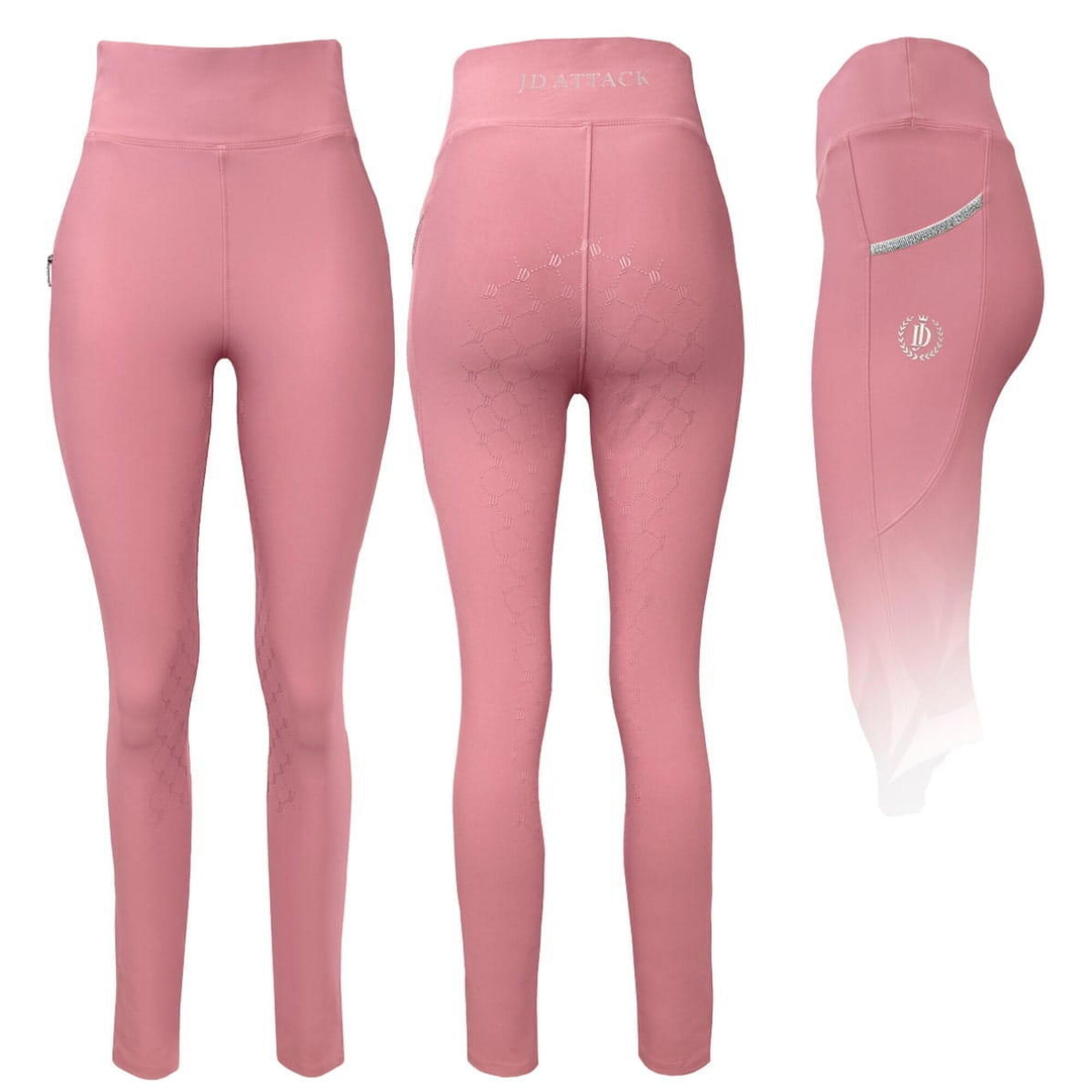 Legginsy jeździeckie z silikonowym lejem JD ATTACK Cathrine