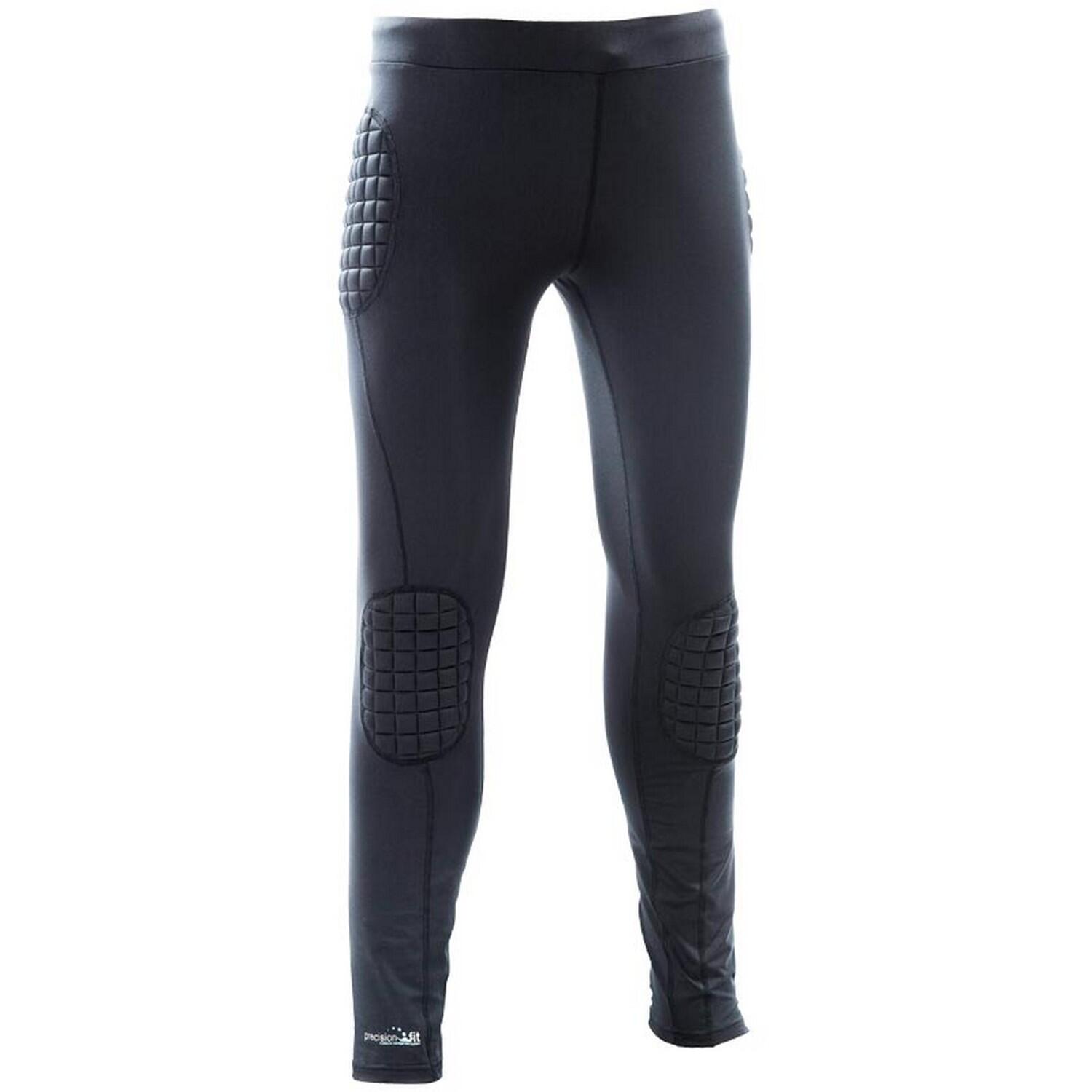 PRECISION Unisex Adult Goalkeeper Thermal Base Layers (Black/Silver)