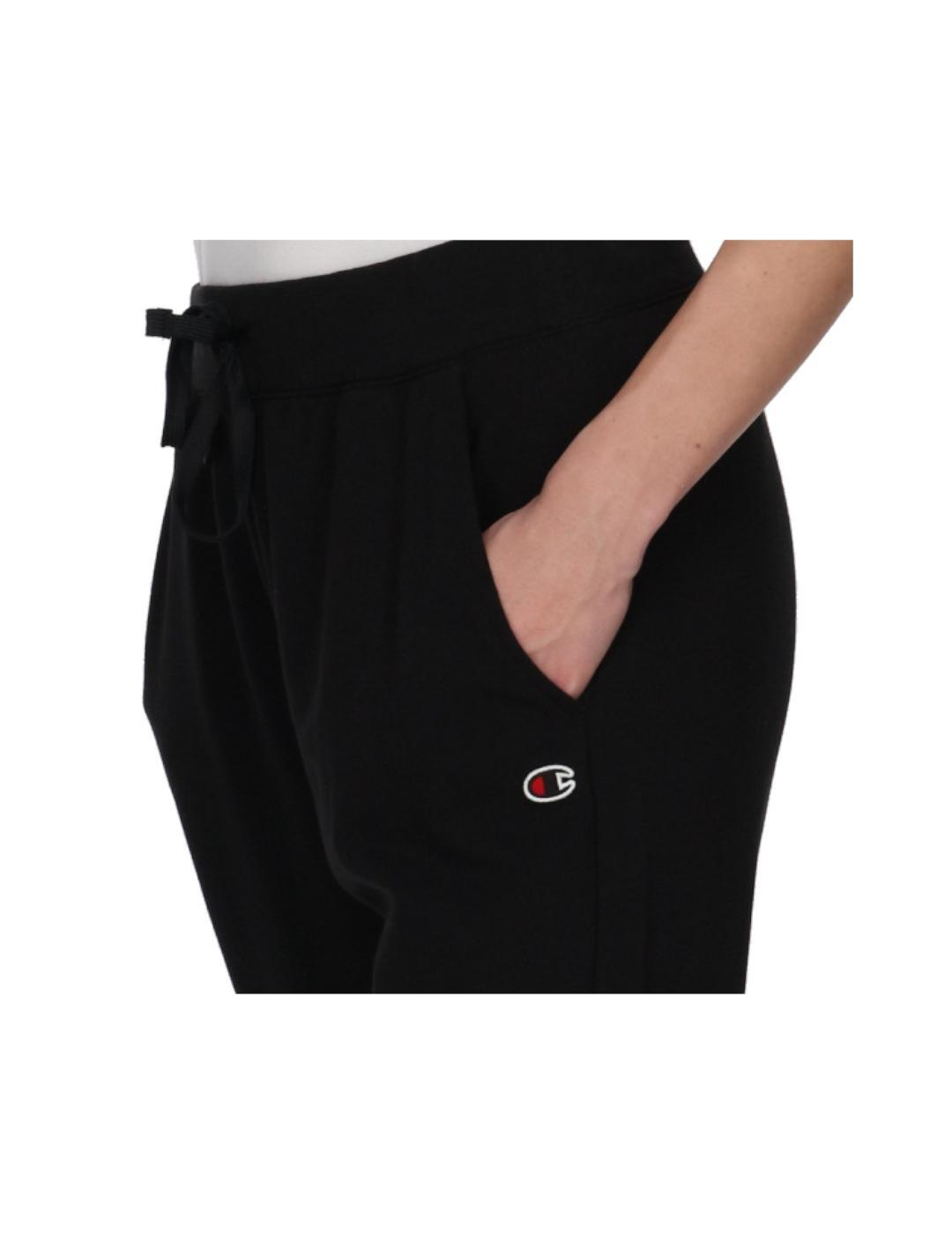 Pantaloni da donna Champion Regular fit neri. 4/4