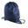 Turnbeutel mit Kordelzug Damen und Herren Marineblau