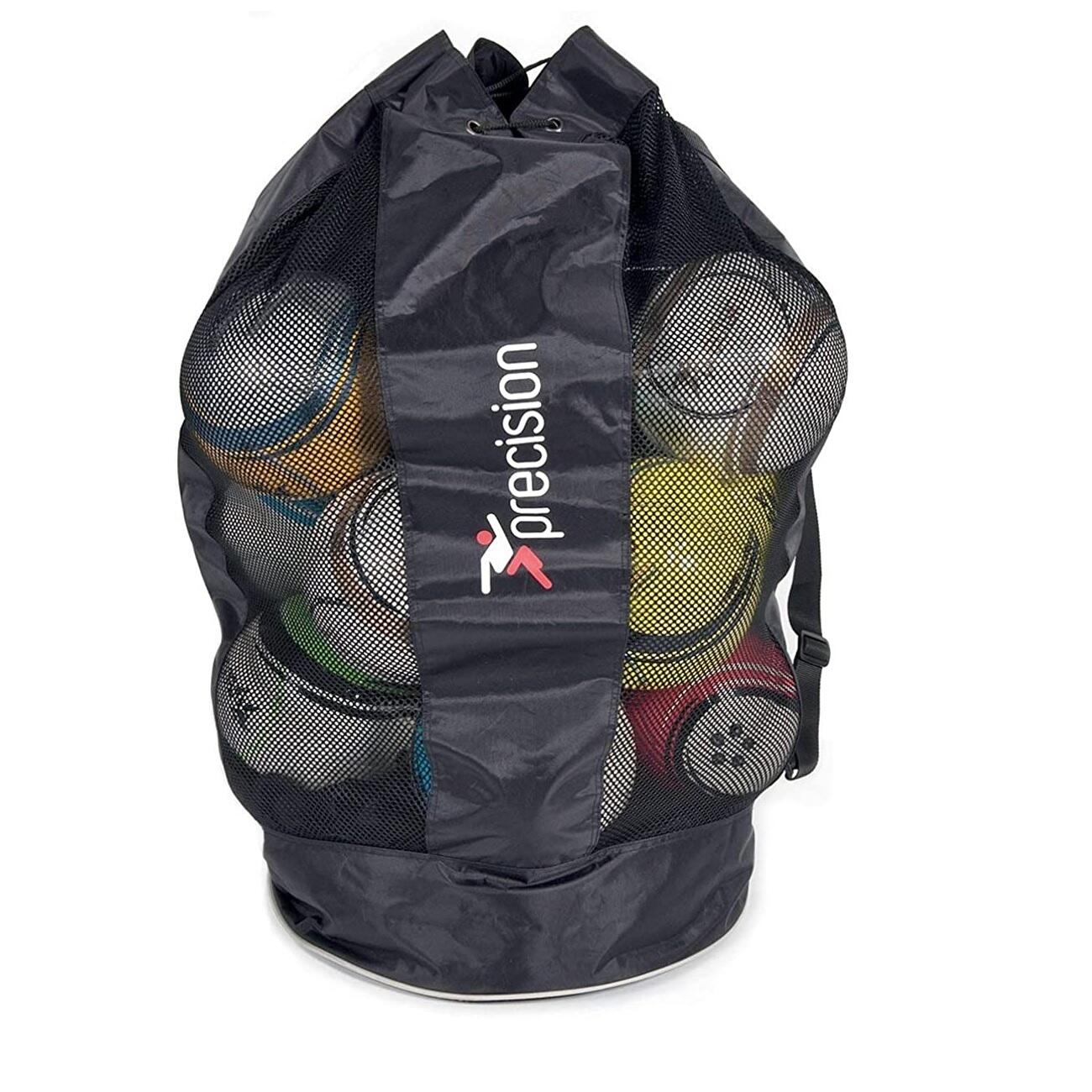 PRECISION Jumbo 20 Ball Football Bag (Black)