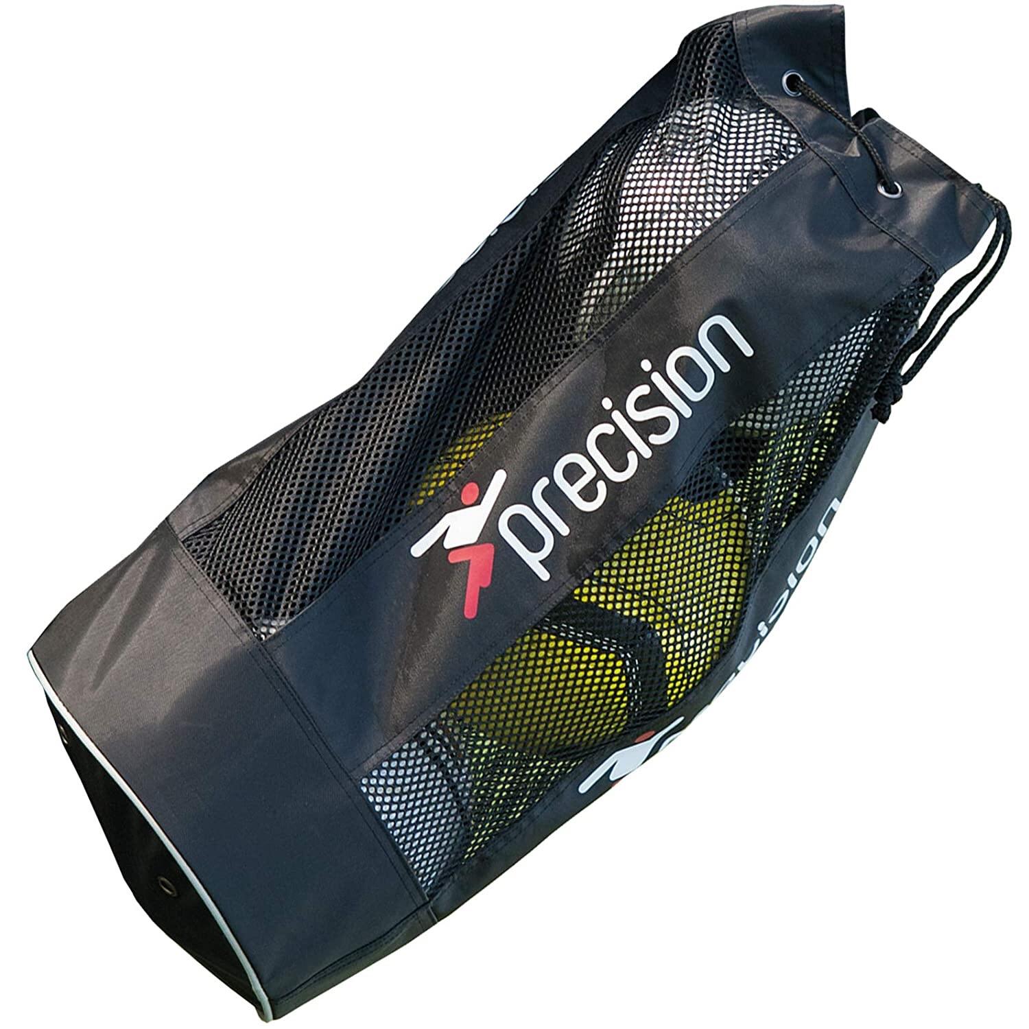 3 Ball Football Bag (Black) 1/2