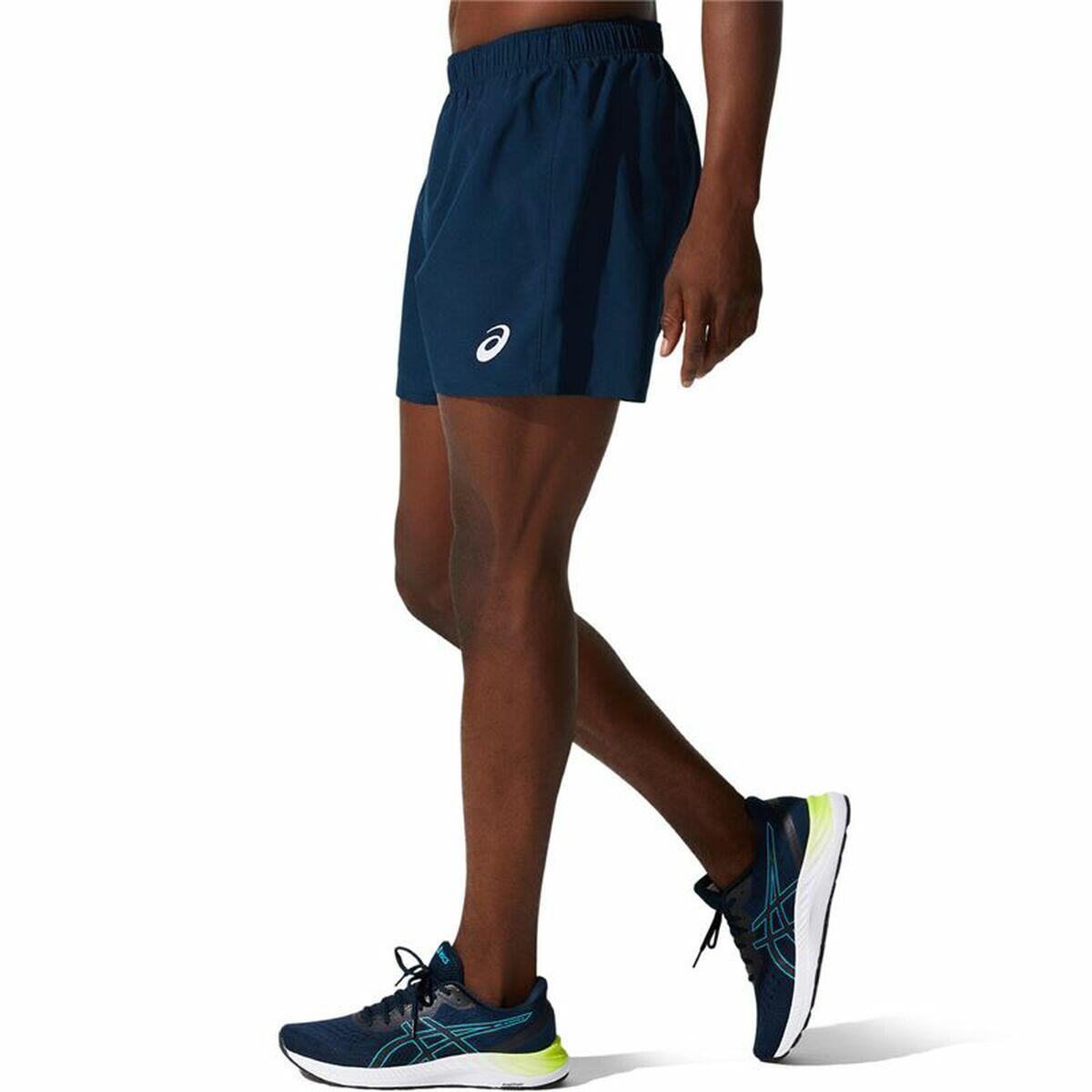 Pantalones Cortos Deportivos para Hombre Asics Core Azul oscuro 3/5