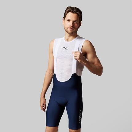 Radhose kurz mit Trägern Rennrad Herren Radlerhosen mit Sitzpolster Fahrrad