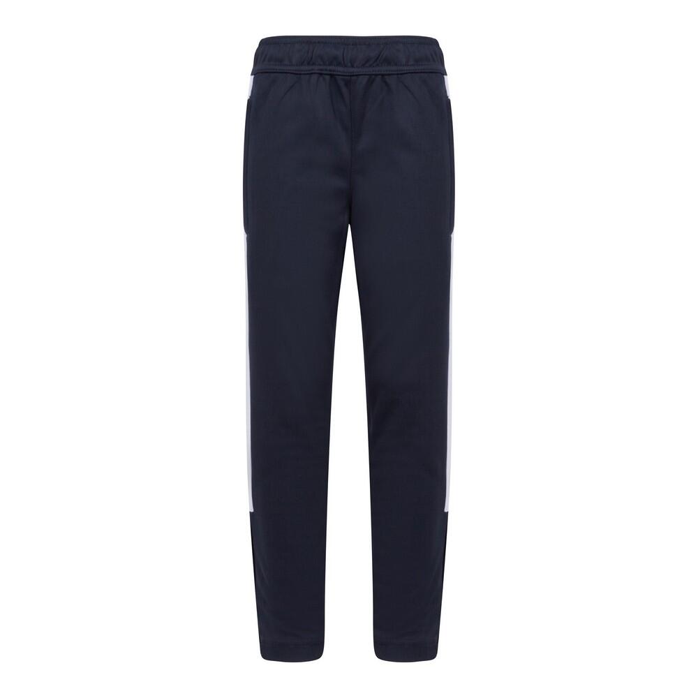 navy blue / white