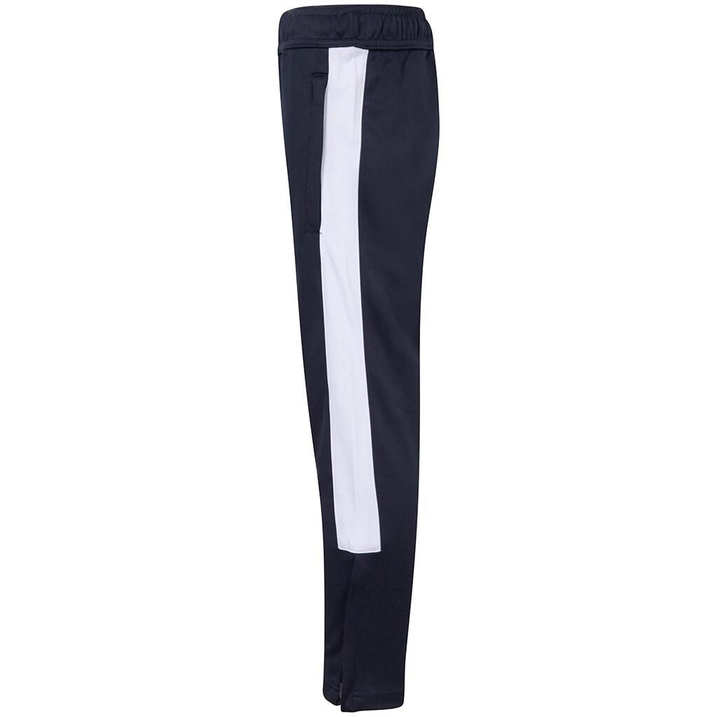 Strick Trainingshose Jungen Marineblau/Weiß 3/3