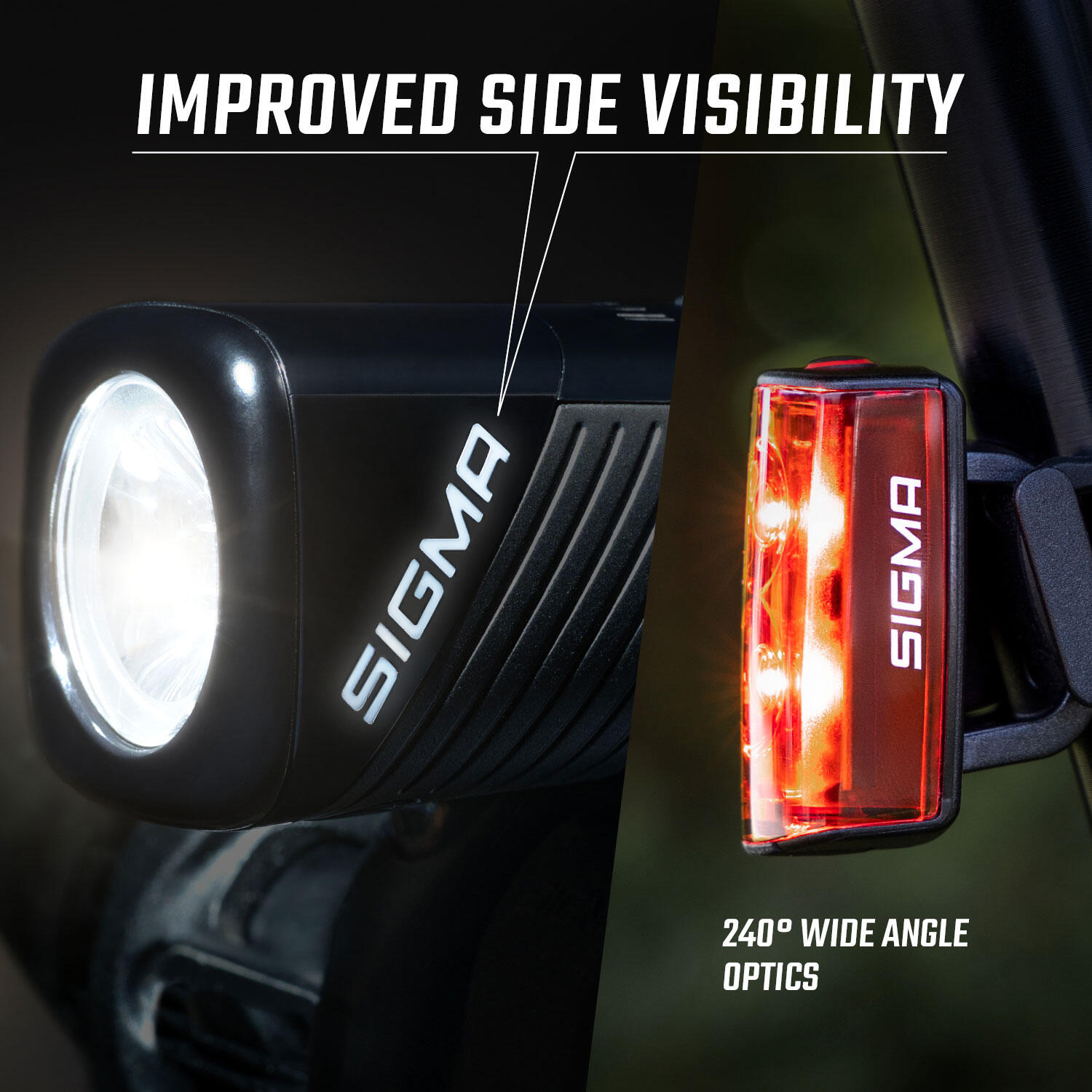 Sigma Buster 800 USB Lighting Set with RL 80 Rear Light 5/7