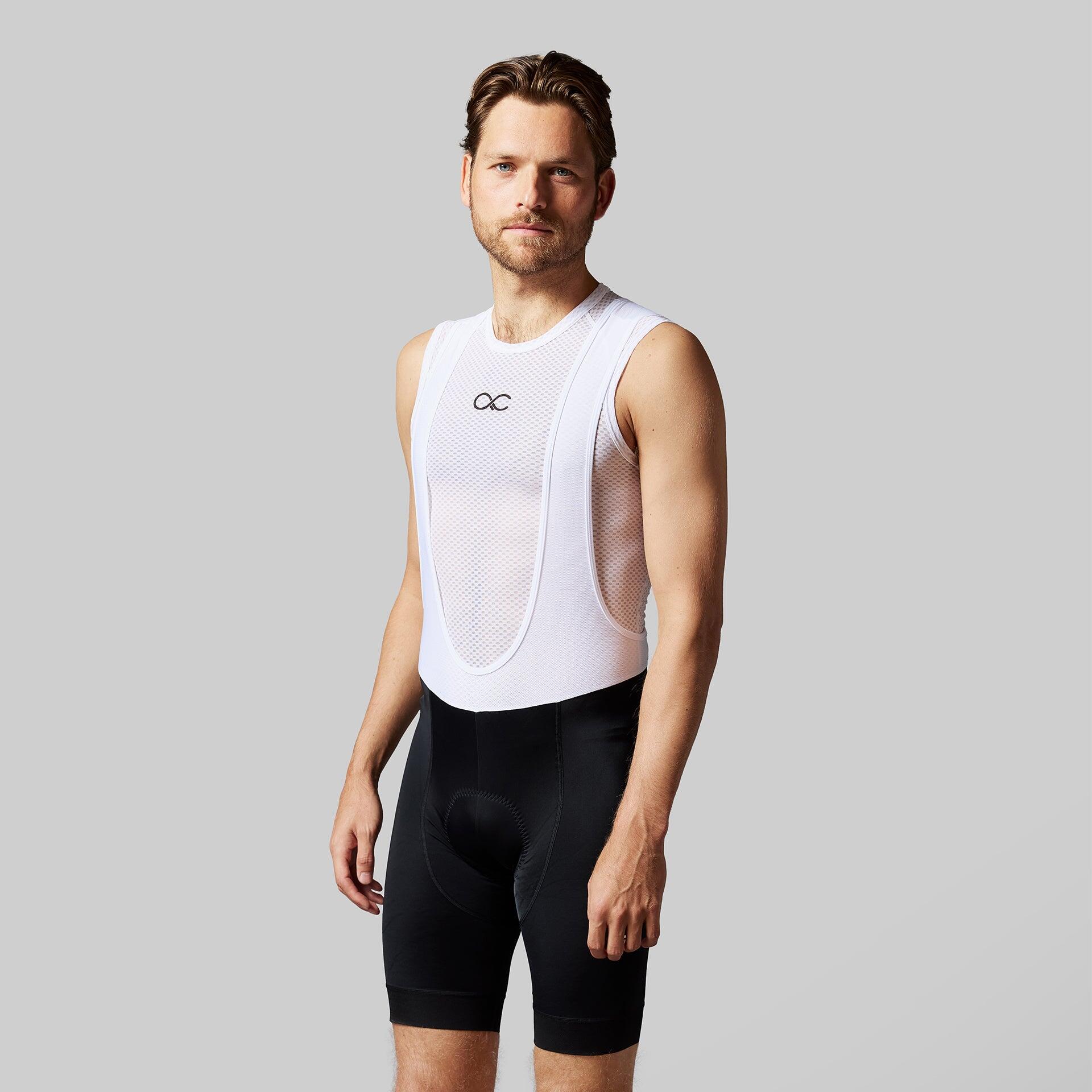 ACELERA Fietsbroek Heren Zeem Bretels - Wielrenbroek – Mountainbike - Koersbroek - Kort