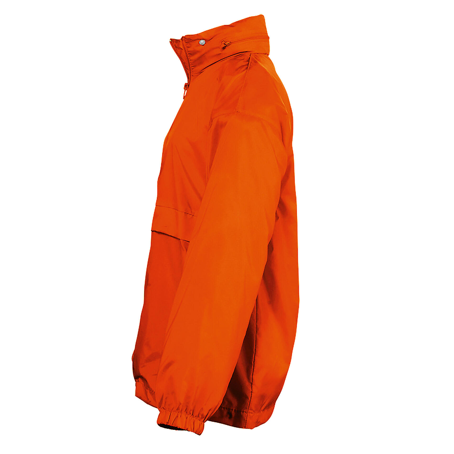 Windbreaker Jacke Surf Kinder Orange 3/4