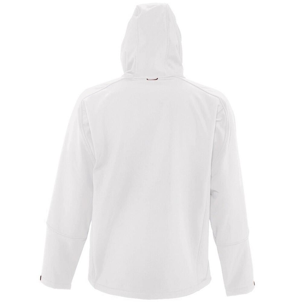 Replay Giacca Softshell Con Cappuccio Uomo SOLS Bianco 3/5