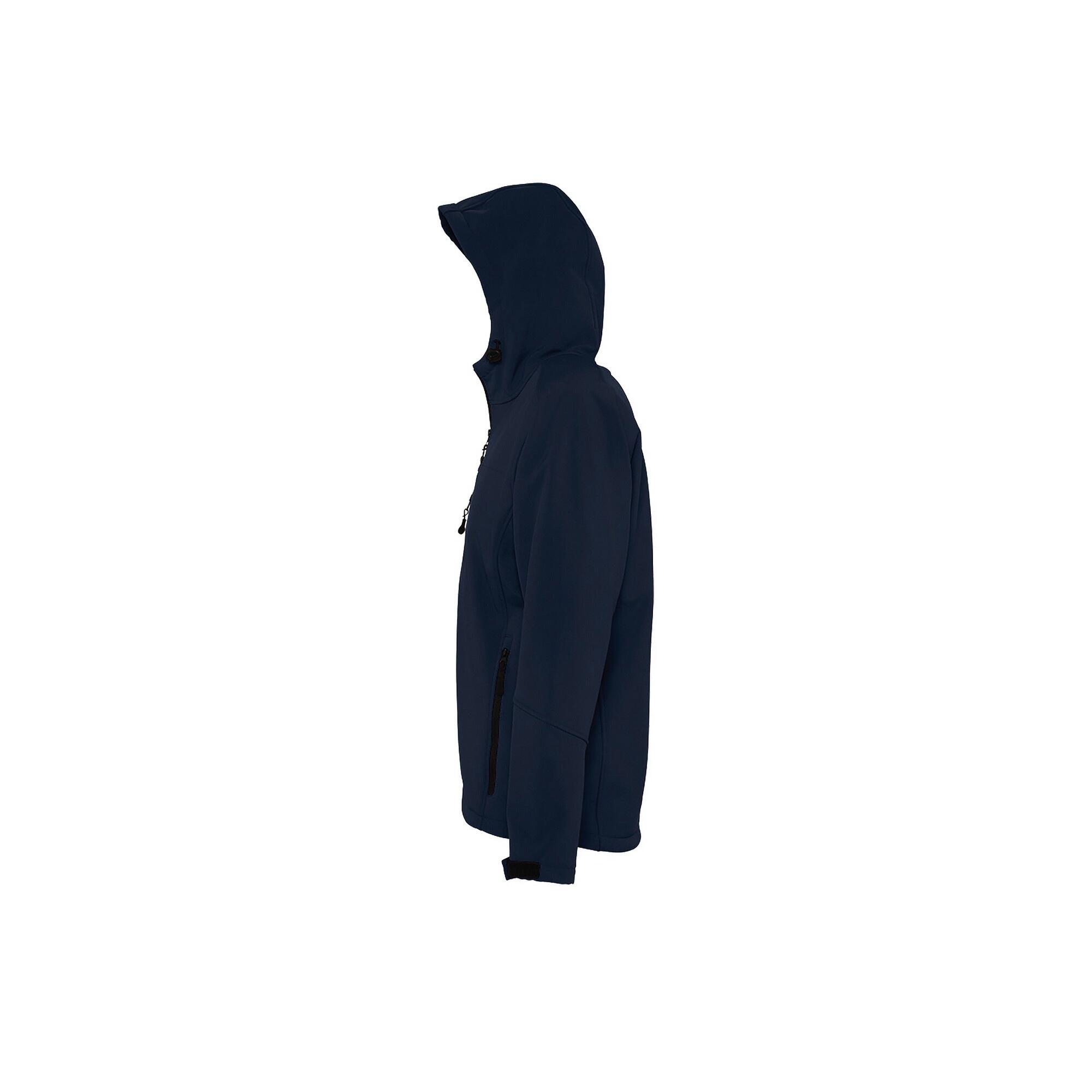Replay Giacca Softshell Con Cappuccio Uomo SOLS Blu Navy 4/5