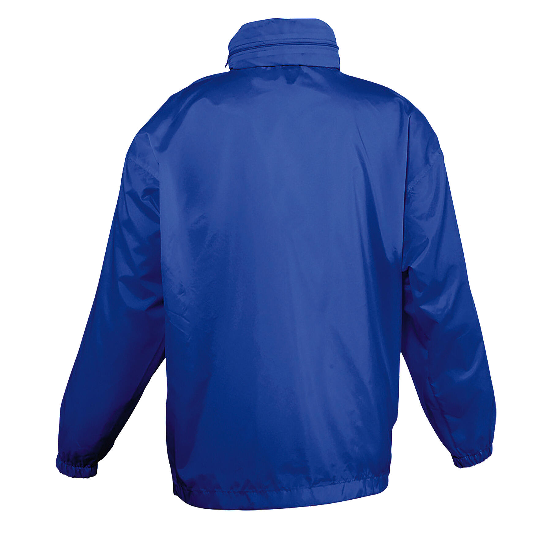 Windbreaker Jacke Surf Kinder Königsblau 2/4
