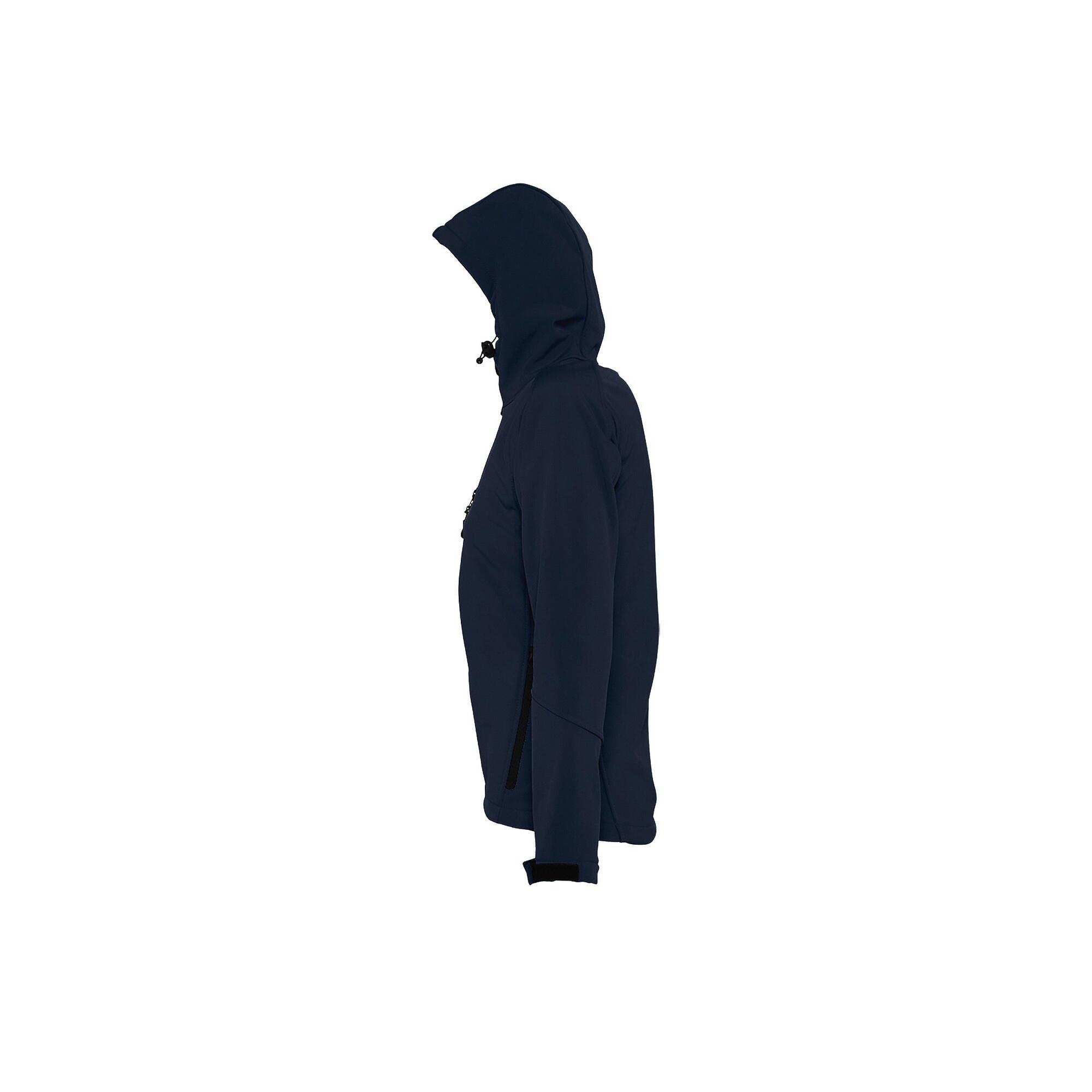 Replay Giacca Softshell Con Cappuccio Donna SOLS Blu Navy 4/5