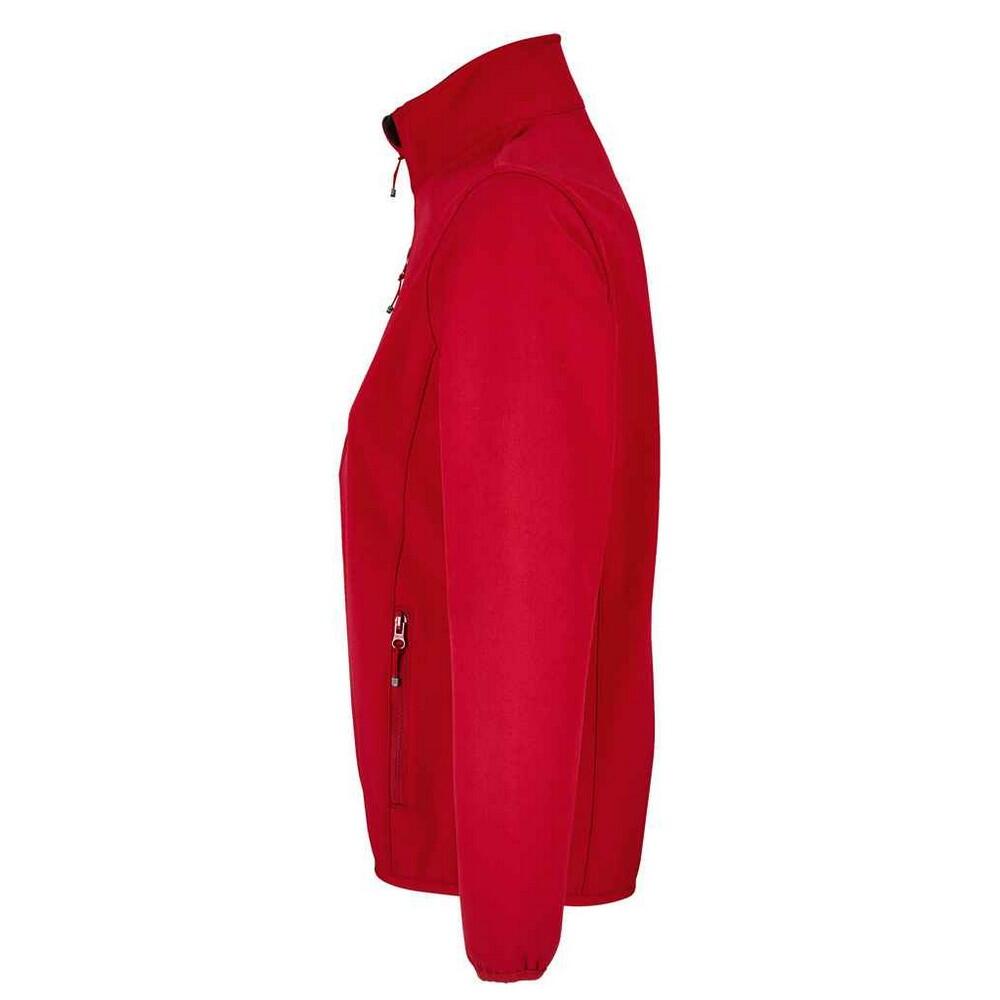 Giacca Soft Shell Riciclato Donna SOLS Falcon Rosso Peppe 2/3
