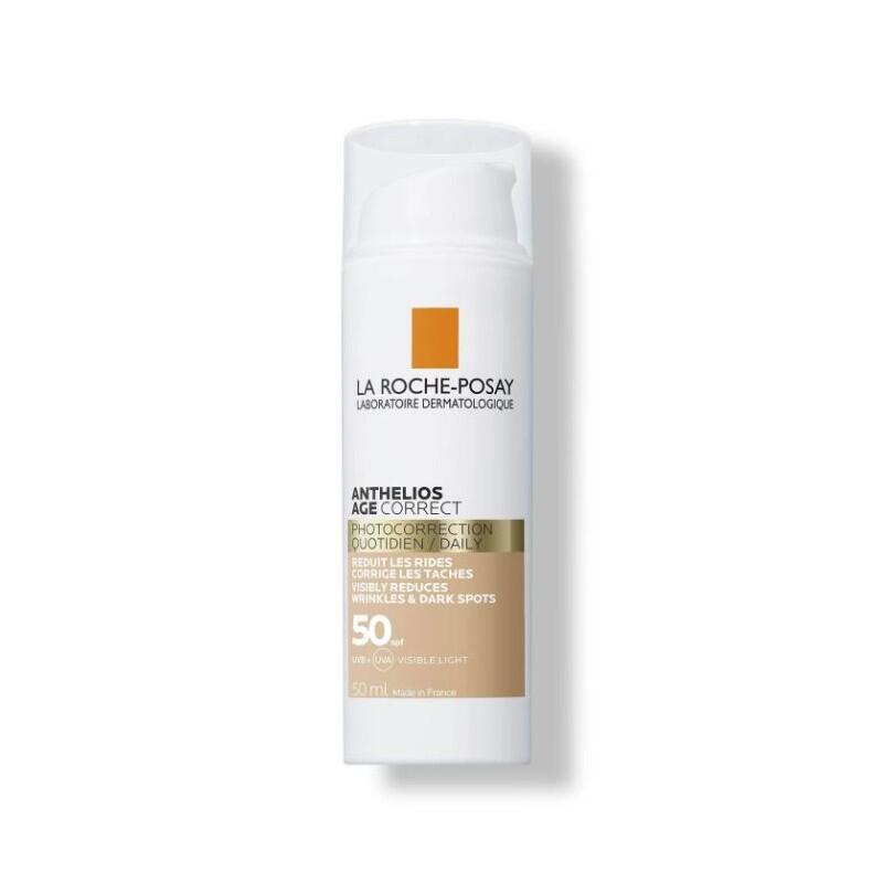 LA ROCHE POSAY Protetor Solar Rosto Antienvelhecimento Com Cor FPS50+