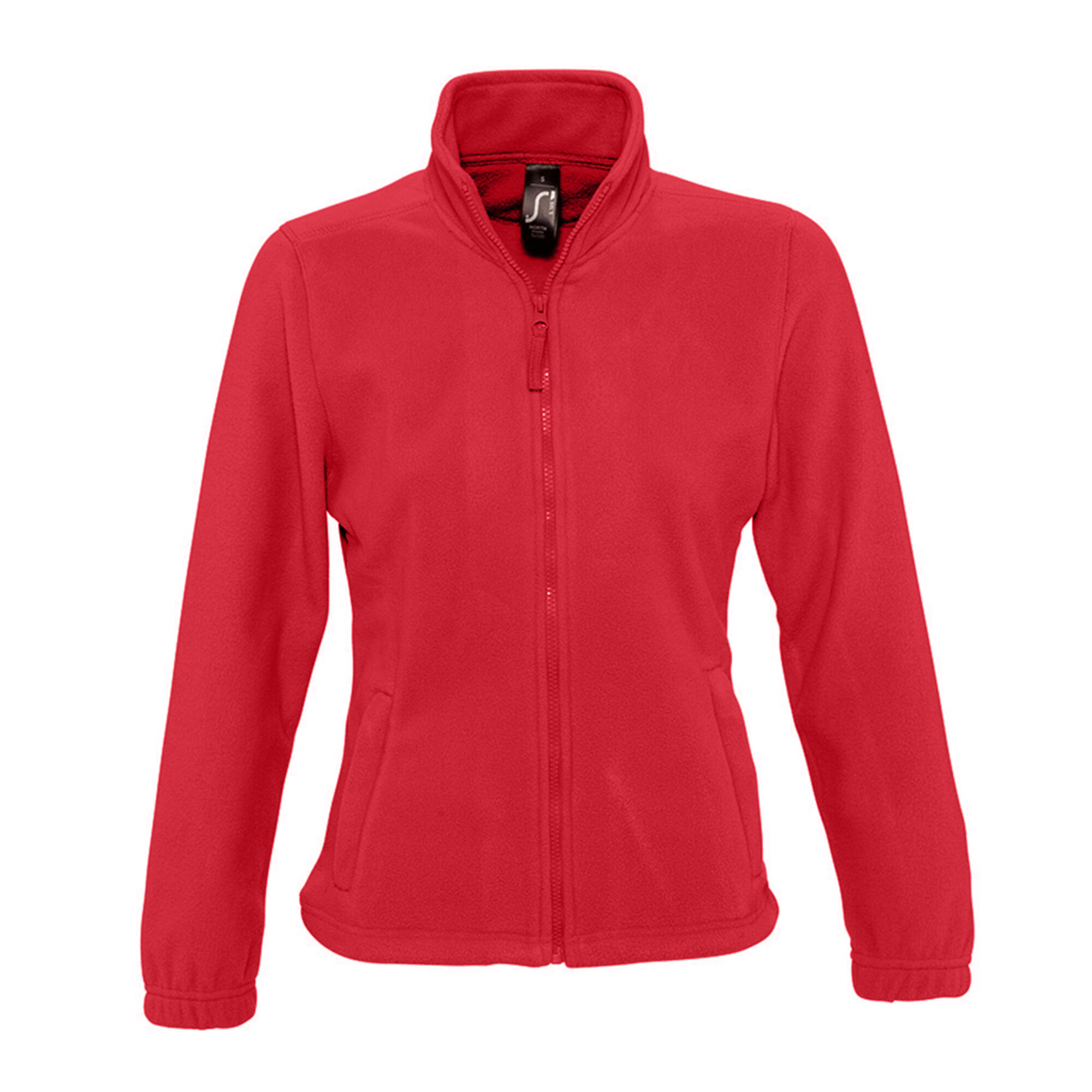 SOL'S Womens/Ladies North Full Zip Fleece Jacket (Red)