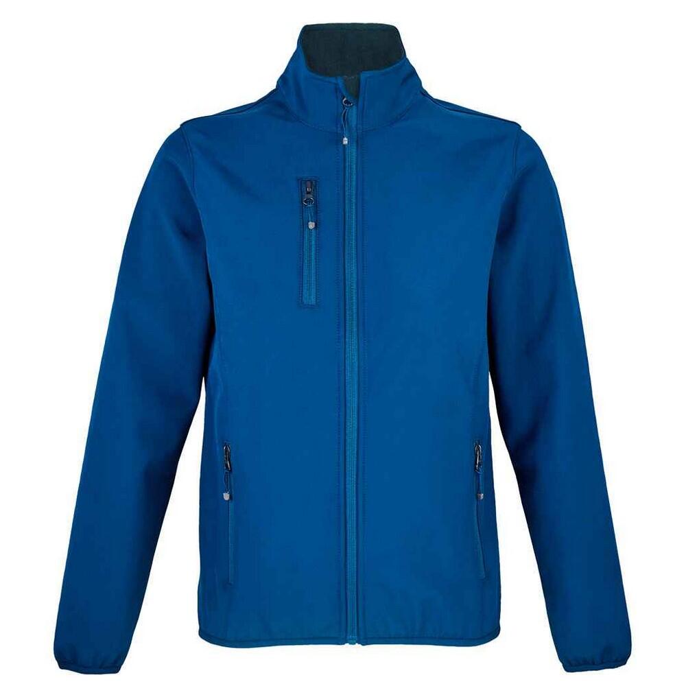 SOL'S Womens/Ladies Falcon Softshell Recycled Soft Shell Jacket (Royal Blue)