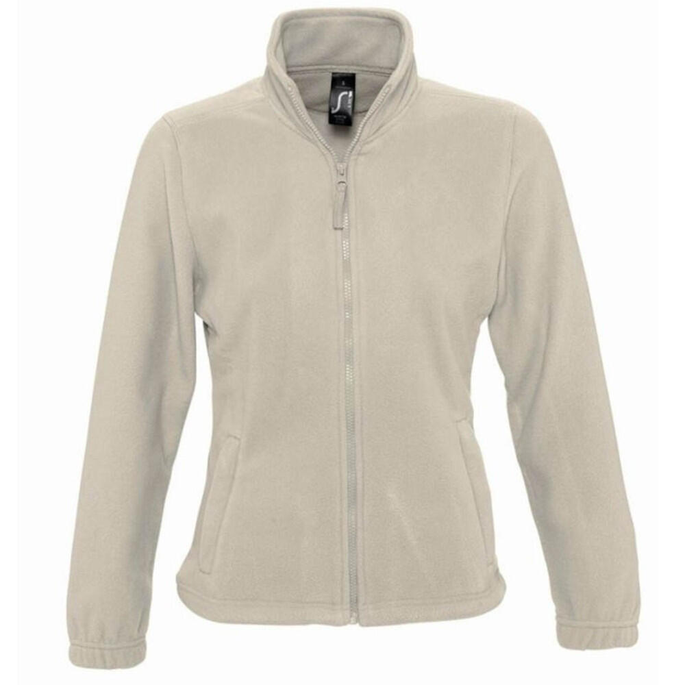 SOL'S Womens/Ladies North Full Zip Fleece Jacket (Rope)