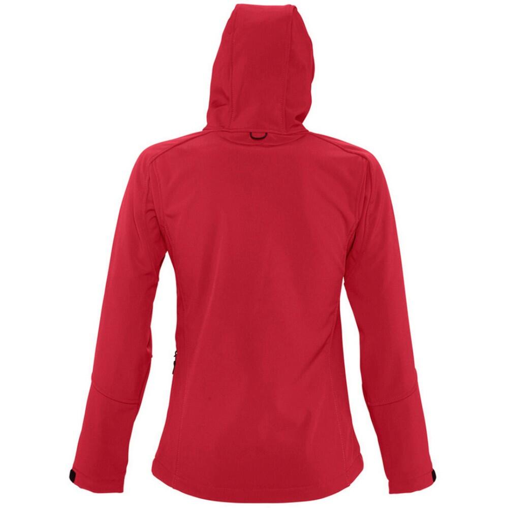 Replay Giacca Softshell Con Cappuccio Donna SOLS Rosso 2/3