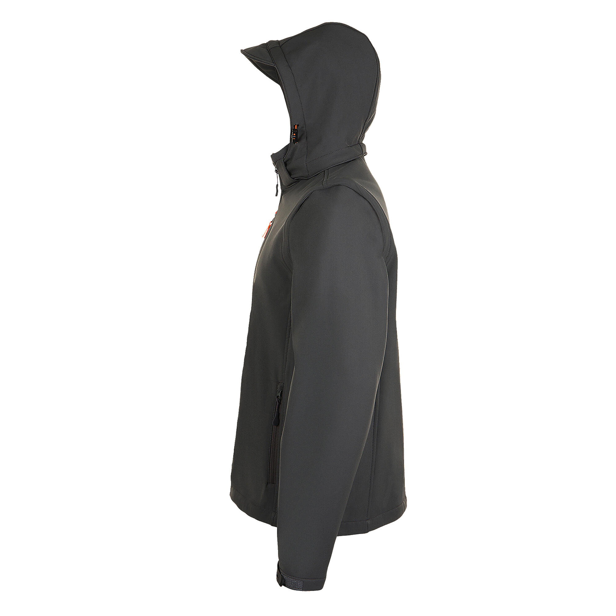 Mens Transformer Pro Softshell Jacket (Charcoal) 3/4