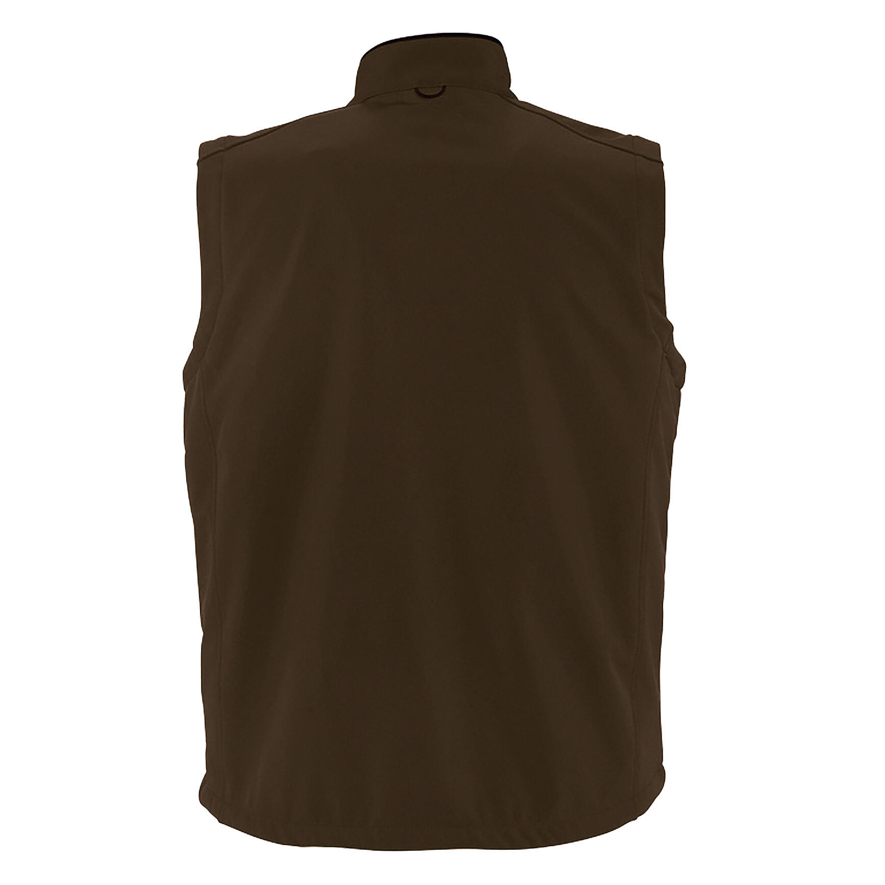 Veste Softshell Sans Manches RALLYE Homme (Marron Foncé) 2/3