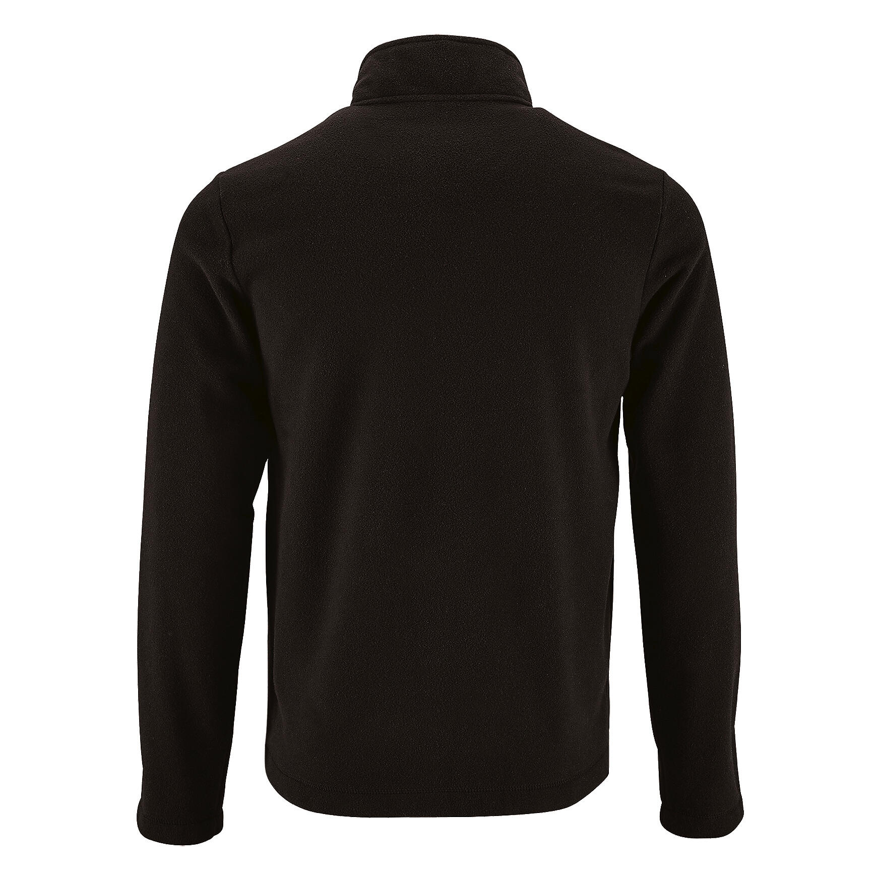 Mens Norman Fleece Jacket (Black) 2/4