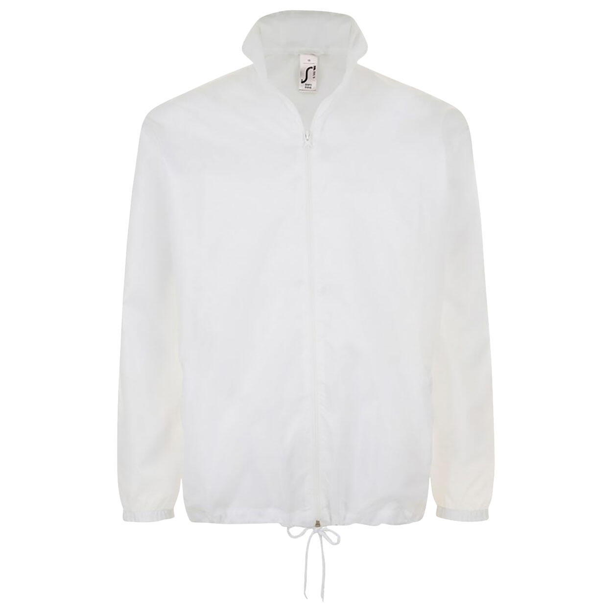 SOL'S Unisex Shift Showerproof Windbreaker Jacket (White)