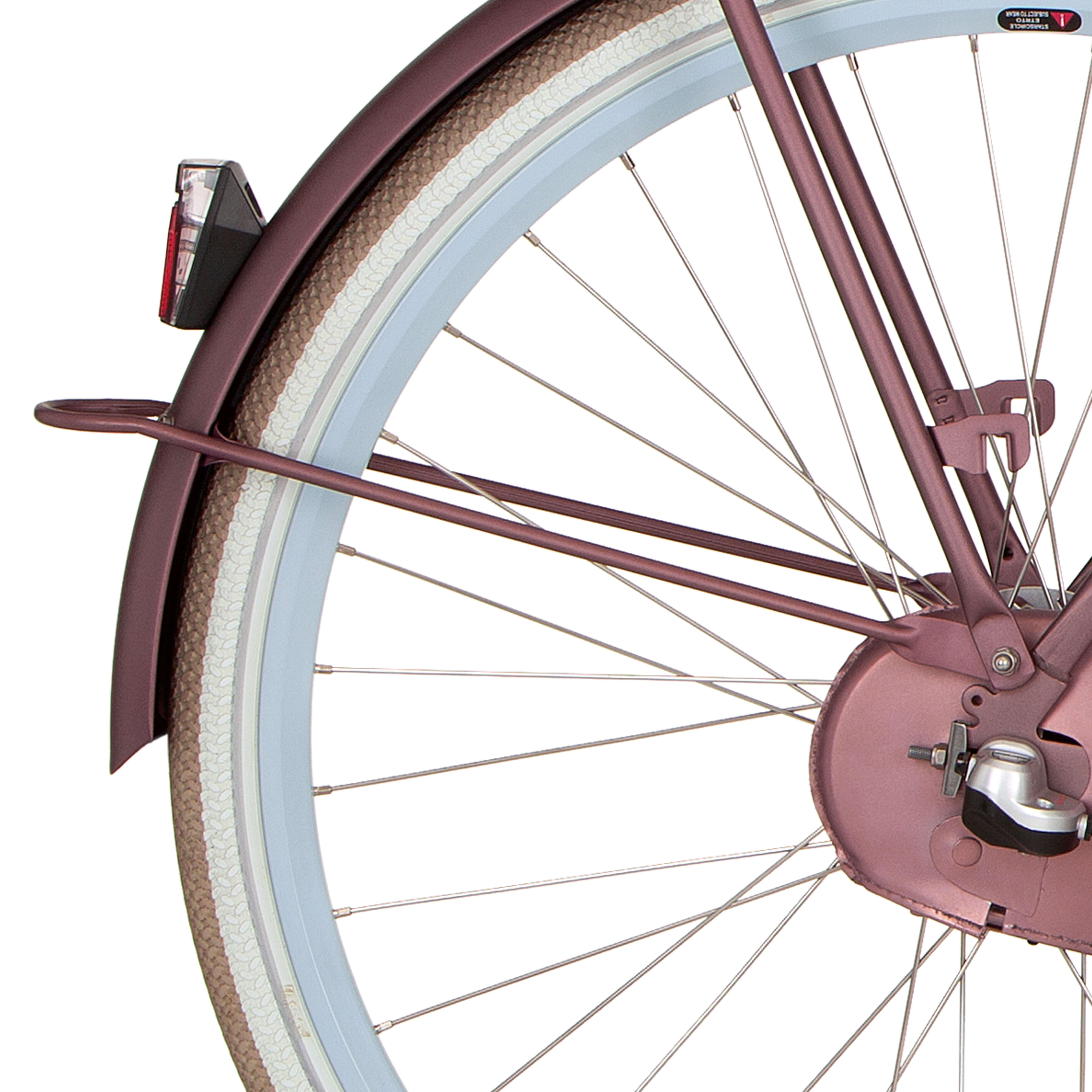 Cortina - Cortina Tige De Garde-boue Arrière 28 U4 Spicy Silver Matt - Garde-boue - Gris - Decathlon